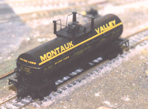 Black MVRR Chemical Tankcar